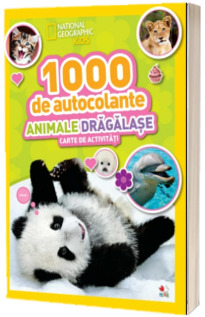 1000 de autocolante. Animale dragalase. Carte de activitati