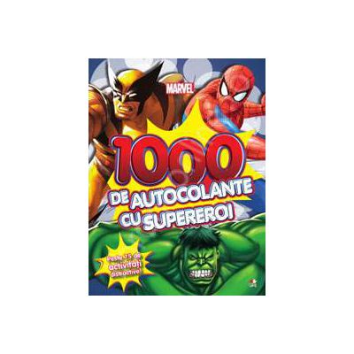 1000 de autocolante cu supereroi