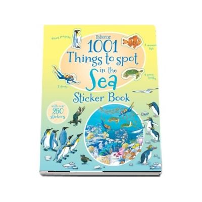 1001 things to spot in the sea sticker book