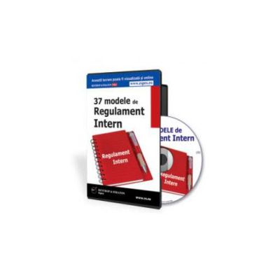 37 de Modele de Regulament intern - Format CD