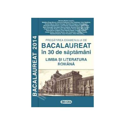 Bacalaureat 2014 la Limba si Literatura Romana, in 30 de saptamani