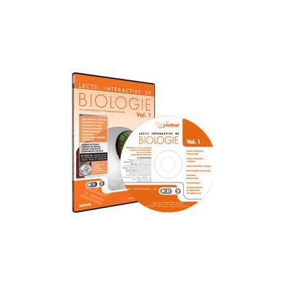 CD, interactiv. Lectii interactive de biologie pentru liceu, Volumul I