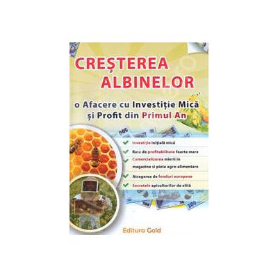 Cresterea Albinelor. O afacere cu investitie mica si profit din primul an