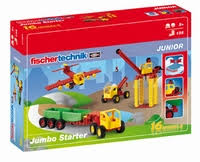 Joc educativ 135 piese Fischer Technik Junior - Jumbo Starter