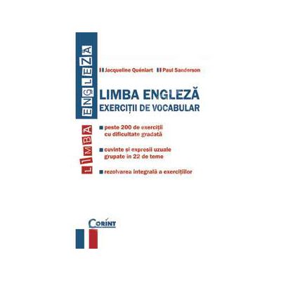 Limba engleza exercitii de vocabular