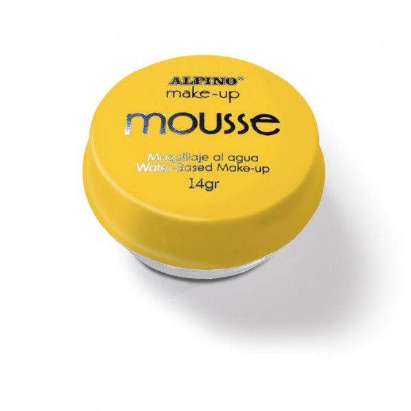 Spuma machiaj, 14gr., ALPINO Make-Up Mousse - galbena