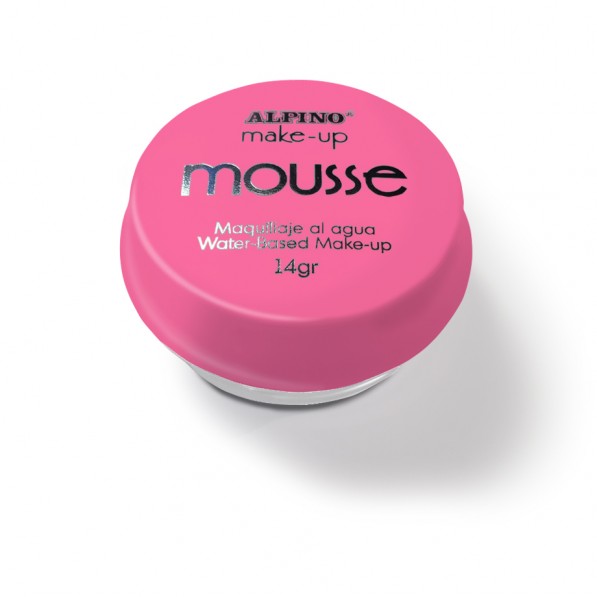 Spuma machiaj, 14gr., ALPINO Make-Up Mousse - roz