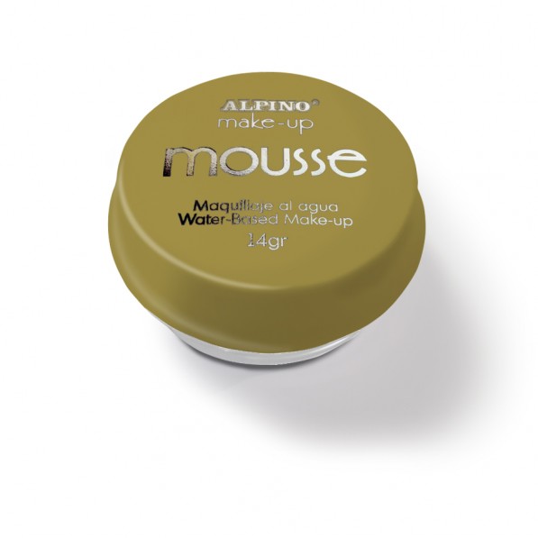 Spuma machiaj, 14gr., ALPINO Make-Up Mousse - aurie