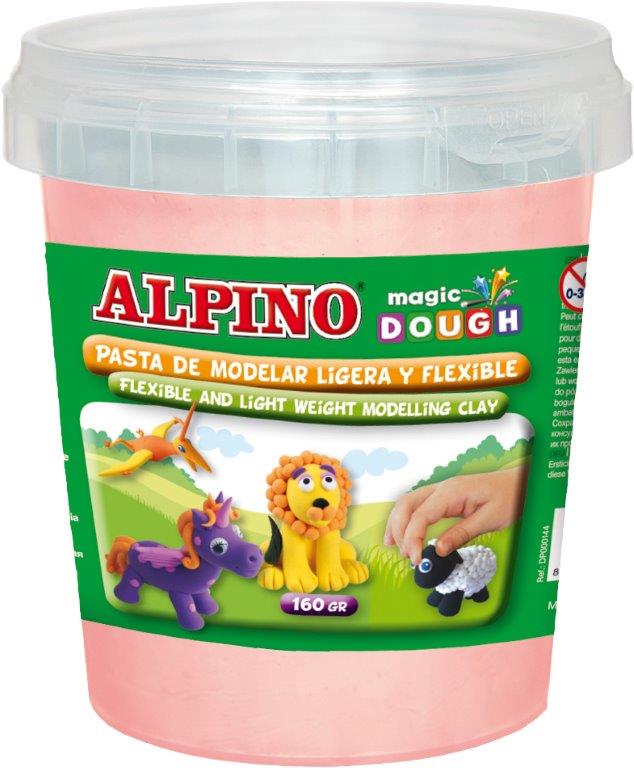 Plastilina magica, 160 grame/cutie, ALPINO - culoarea pielii