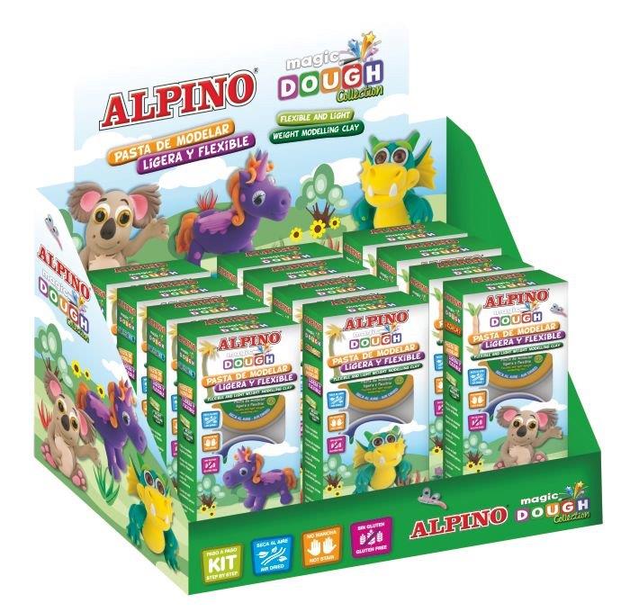 Display 12 (4 x 3) plastilina magica, ALPINO