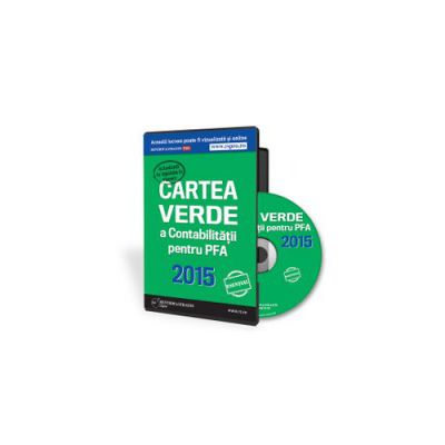 Cartea Verde a Contabilitatii pentru PFA 2015 - Format CD