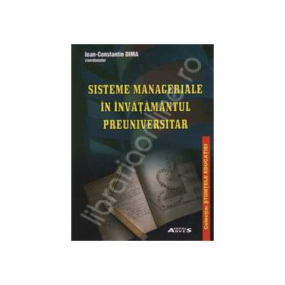 Sisteme manageriale in invatamantul preuniversitar