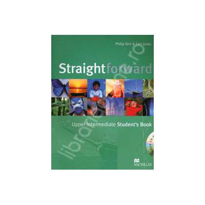 Straightforward (B2) Upper-intermediate Students Book. Includes Cd-rom
