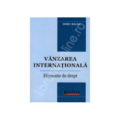 Vanzarea internationala. Elemente de drept