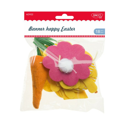 Accesorii craft - AD922 banner happy easter