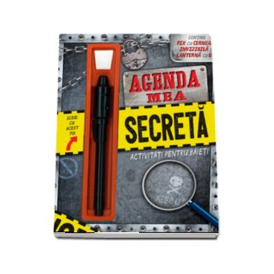 Agenda mea secreta. Activitati pentru baieti