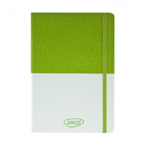 Agenda nedatata A5 160 pagini Daco, verde