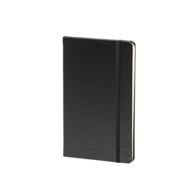 Agenda nedatata cu elastic 130x205 mm Negru