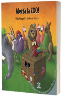 Alerta la ZOO! Poveste animata in 4 limbi: romana, engleza, franceza, germana (Carte si DVD)