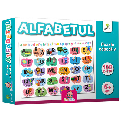 Alfabetul - Puzzle educativ TraLaLa