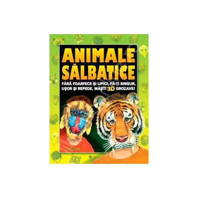 Animale salbatice . Fa-ti singur masti 3D