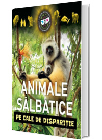 Animale salbatice pe cale de disparitie. Contine ochelari 3D