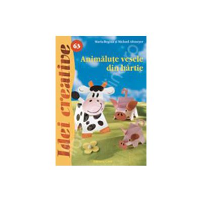 Animalute vesele din hartie ( Idei Creative 63)