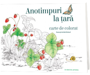 Anotimpuri la tara - Carte de colorat