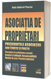 Asociatia de proprietari. Presedintele asociatiei