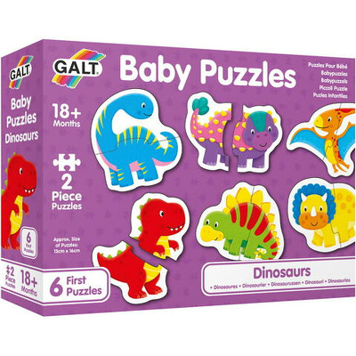 Baby Puzzle: Dinozauri (2 piese)