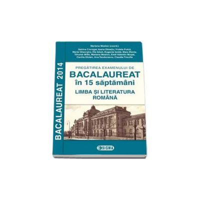 Bacalaureat 2014 la Limba si Literatura Romana, in 15 de saptamani