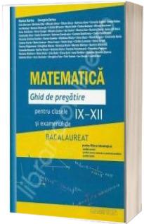 Bacalaureat Matematica 2013. Ghid de pregatire pentru clasele IX-XII (Albastra)