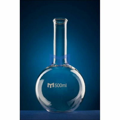 Balon fund plat, gat ingust 100ml