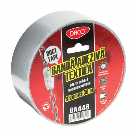 Banda adeziva textila duct tape 48/30 Daco