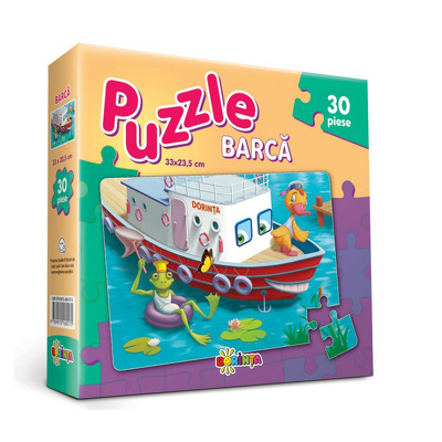 Barca. Puzzle cu 30 de piese