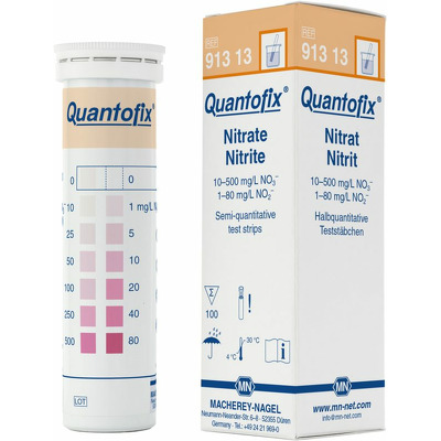 Benzi de testare Quantofix. Determinarea Nitratilor