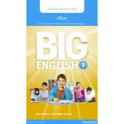 Big English 1 Pupils eText access code, standalone