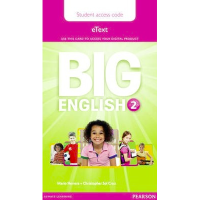 Big English 2. Pupils eText Access Code, standalone