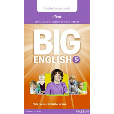 Big English 5. Pupils eText Access Code, standalone