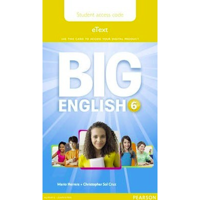 Big English 6. Pupils eText Access Code, standalone