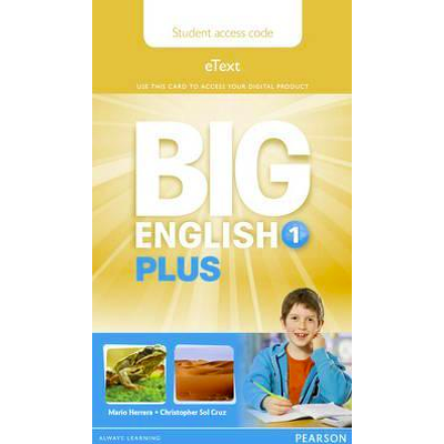 Big English Plus 1. Pupils eText Access Card