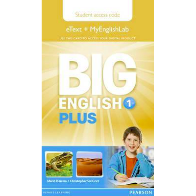 Big English Plus 1. Pupils eText and MyEnglishLab Access Card