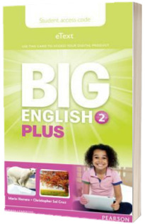 Big English Plus 2. Pupils eText Access Card