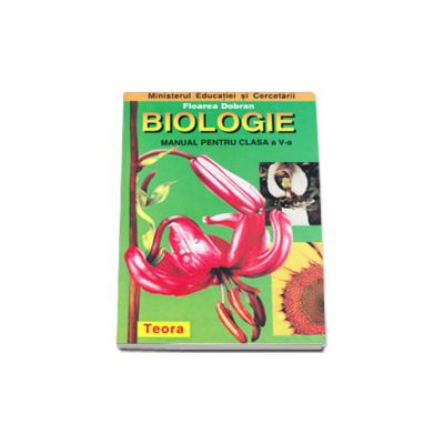 Biologie, manual pentru clasa a V-a