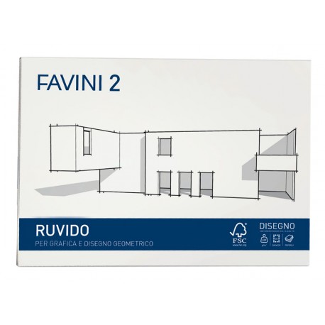 Bloc desen D4 20 file 110 g Favini 2