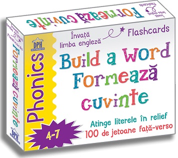 Build a word - Formeaza cuvinte - Jetoane Limba Engleza