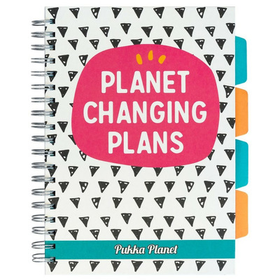 Caiet cu spirala si separatoare, Pukka Pad Project Book Planet Planet Changing Plans, 200 pag, dictando, B5 9763(PCP)-SPP