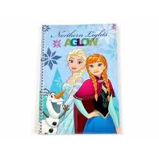 Caiet spira, 64 de file, Anna si Elsa Frozen, Disney