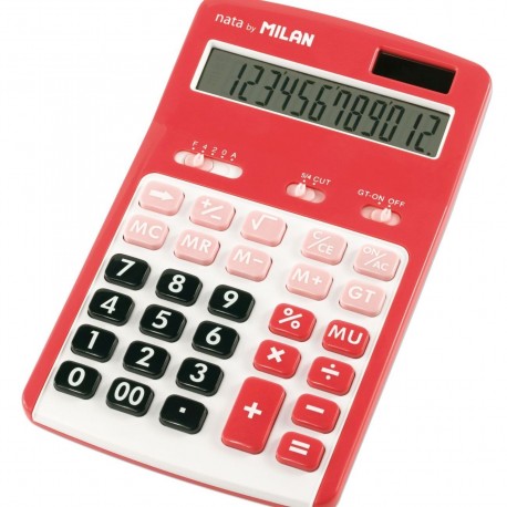 Calculator 12 DG Milan 150712RBL rosu