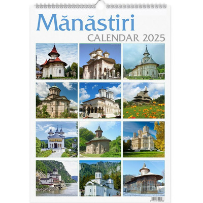 Calendar 2025 Manastiri din Romania